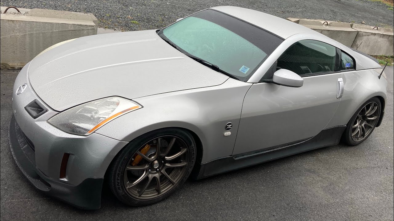 RHD 350z manual swap first drive