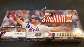 2022 STADIUM CLUB HOBBY BOX RIP!