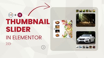 Create Thumbnail Slider in Elementor