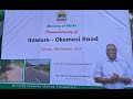 LIVE [EKITI]: COMMISSIONING OF ITWAWURE-OKEMESI ROAD; ELECTRICTY PROJECT AND GENERAL HOSPITAL