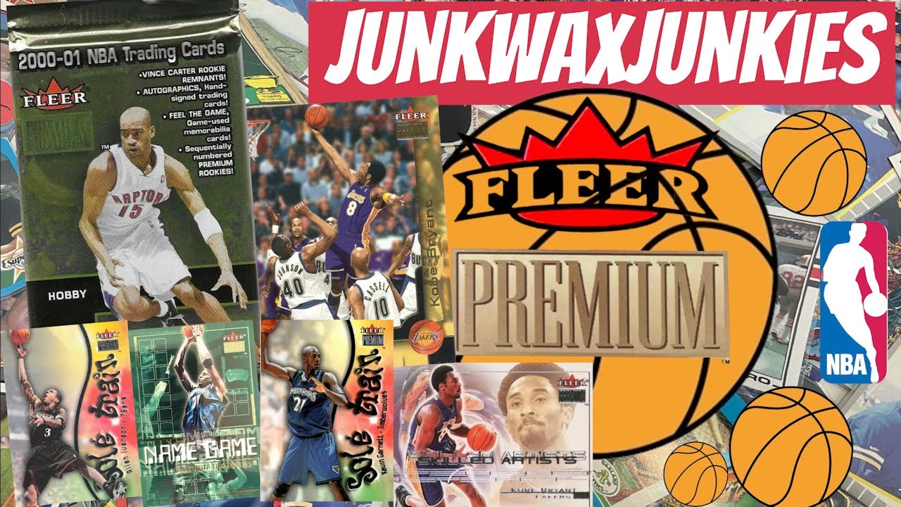 Fleer Premium 2000-01 Basketball pack break Kobe Bryant & other 