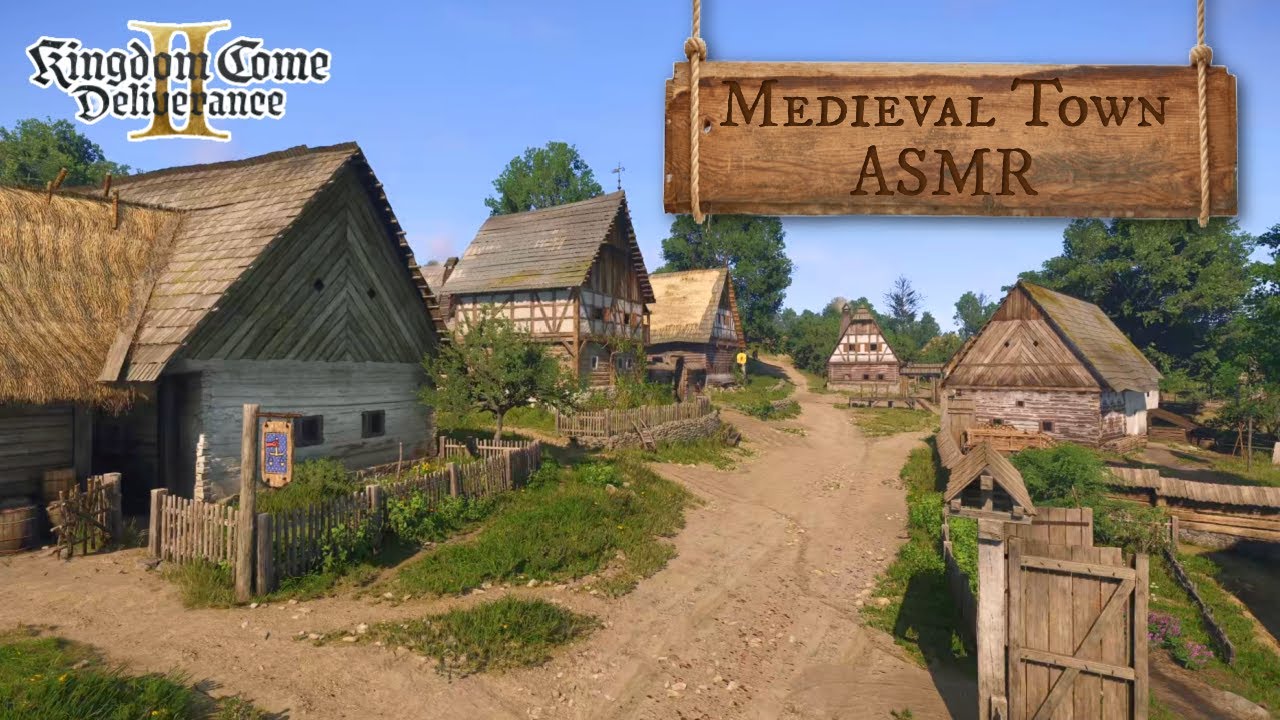 ASMR 🏰 Exploring a Medieval Town in Kingdom Come Deliverance 2! 🏰