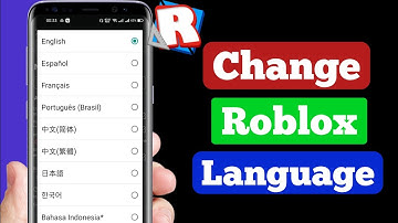 How to change Language on Roblox