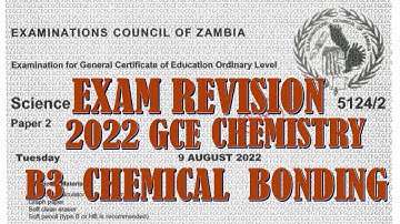 2022 GCE SCIENCE PAPER 2 QUESTION B3