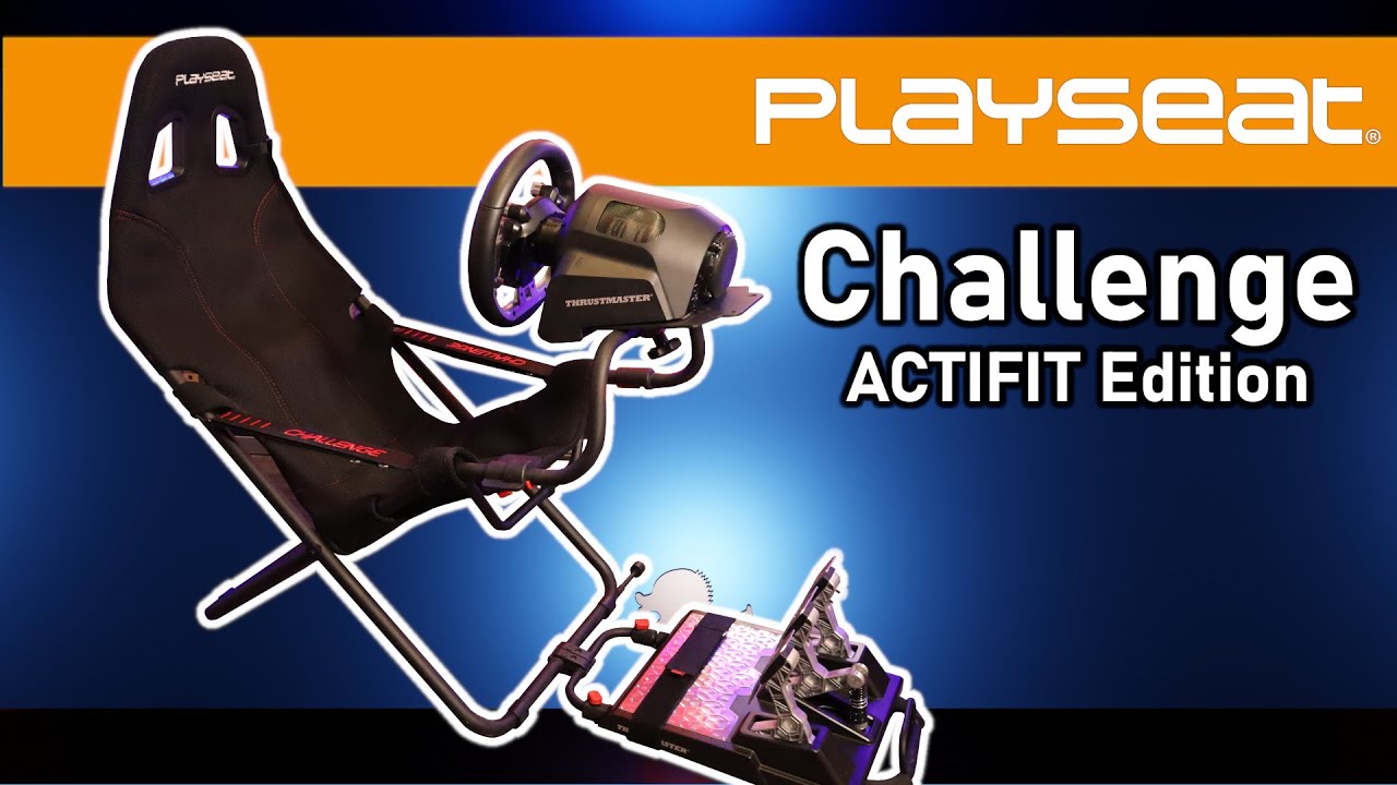 Playseat® Challenge Black ActiFit™  PlayseatStore - PlayseatStore - Game  Seats and Racing & Flying Simulation Cockpits