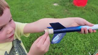 Bo's Sixth Model Rocket - Part 2 - Estes Epic II with Booster