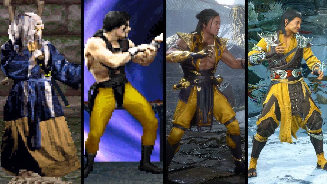 Эволюция Шан Цзуна Mortal Kombat (1992-2026)