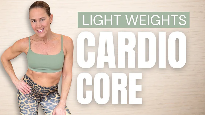 40 MIN LOW IMPACT Standing Cardio CORE Workout | P...