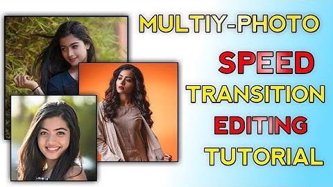 Multiple Photos Speed Transition Effect Editing Tutorial | KineMaster Trending Video Editing