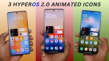 TOP 3 HyperOS 2.0 Animated Icon Themes For Any Xiaomi Device!⚡