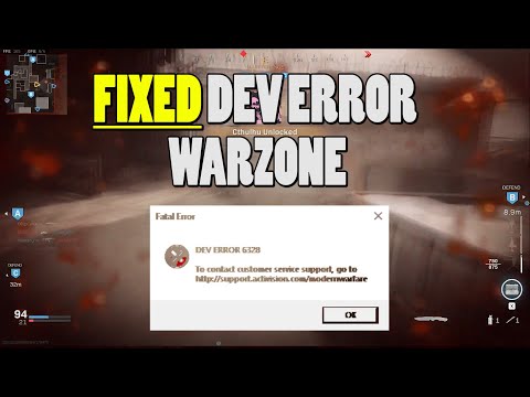 How To Fix Dev Errors COD WARZONE (Geforce & Radeon)