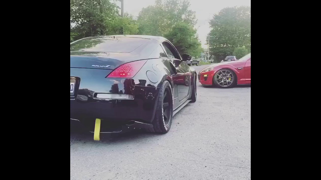 2006 350Z warm startup w/ Tomei single exhaust + motordyne art pipe