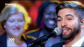 Kendji Girac - Bella (Maitre Gims Cover) 300 Chœurs Live Full Hd