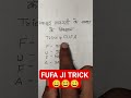 😃😀Fufa Ji😀😃trick#youtubeshorts #fufajiviralshorts #shortsvideo.