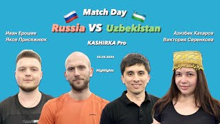 Match Day: Ерошев/Присяжнюк 7:6 (7:3); 6:4 Кахаров/Серенкова