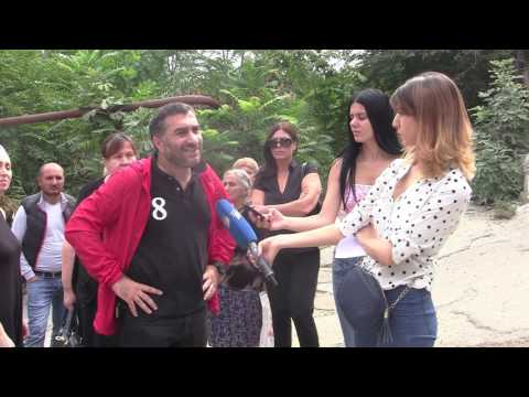 მერაბ ჭიქაშვილის შეხვედრა ორთაჭალის დაზარალებულ მოსახლეობასთან