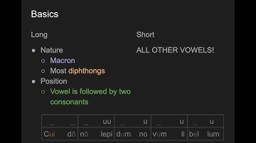 Catullus Meter Basics + Hendecasyllabic