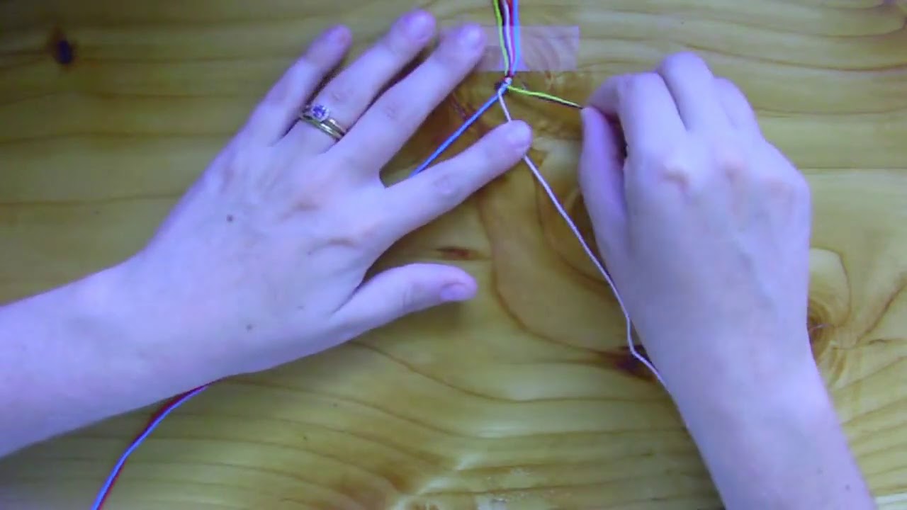 Starting Friendship Bracelets Overhand Knots & Braided Beginnings for