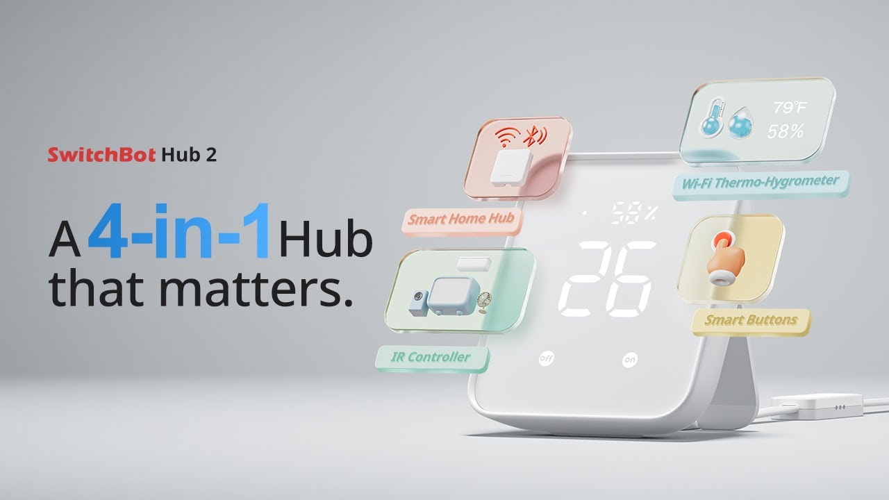 SwitchBot Hub 2 // The Most Versatile Smart Hub Yet! 