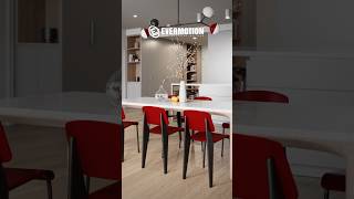 Evermotion ARCHINTERIORS VOL. 72 - ready-to-use 3D scene of a modern city apartment