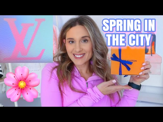 5 Piece Louis Vuitton Unboxing Haul • Spring in the City