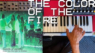 BOARDS OF CANADA - The Color of the Fire (Nord Lead 2x &amp; Moog Minitaur Synth Cover)