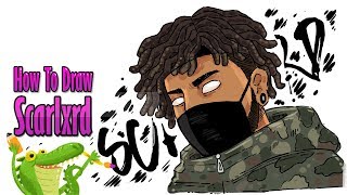 How To Draw Scarlxrd Step By Step