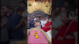 Vijay Visits Shirdi Sai Baba Temple  Vijay  Tvk  Shirdi  Viral