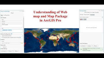 Understanding of Web map and Map Package in ArcGIS Pro