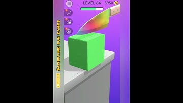 ASMR Slicing Game. Satisfying Gameplay #games #gaming #shorts #asmrslicing #asmr #asmrsounds #game