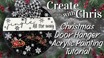 Create with Chris - Jingle All the Way Convertible Sign