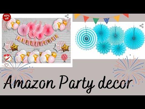 Amazon Party decor !! Party decoration haul from Amazon #Urbanlife #amazonhaul
