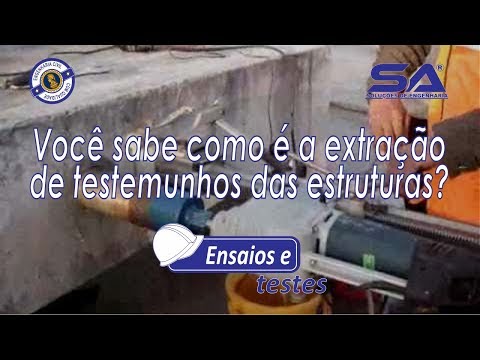 Vídeo: O que é testemunhagem de concreto?