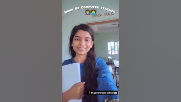Work of Computer Science teacher in Government School || Bihar government Tr. ||#bpsccomputerteacher