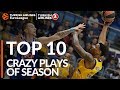 2018-19 Turkish Airlines EuroLeague: Top 10 Crazy Plays!