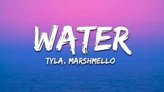 Tyla - Water (Marshmello Remix) Lyrics Resimi