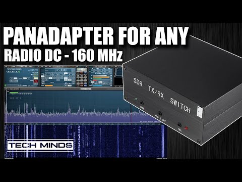 PANADAPTER For Any Radio DC - 160 MHz SDR Antenna Switch