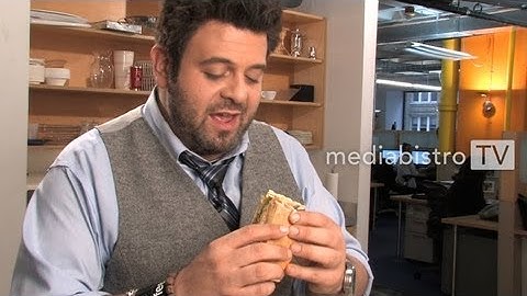 Adam Richman Makes His Favorite Sandwich