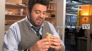 Adam Richman Makes His Favorite Sandwich
