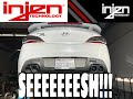 Genesis coupe 3.8 Injen SES exhaust!!!