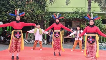 ONDEL - ONDEL | Tarian Daerah (Betawi) | Ujian Praktek SBdP Kelas VI | Kelompok 4