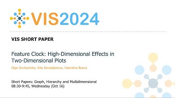 Feature Clock: High-Dimensional Effects in Two-Dimensional Plots - Fast Forward | VIS 2024
