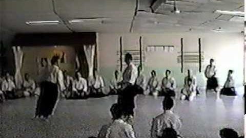 Aikido Peter Bernath Shihan - 2000 Argentina, Buenos Aires - Shomenuchi Iriminage #1