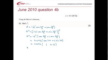 FMSP Revision: Edexcel FP2 June 2010 Qu4
