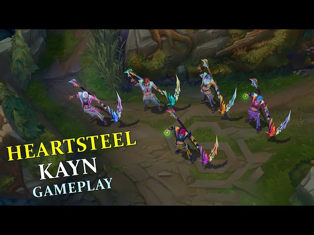 KAYN HEARTSTEEL ESSA NOVA SKIN DÁ MAIS DANO! 