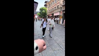 Cao Wei Ancient City 2026, warm fist bump, candy ritual, happy healing smile, good luck