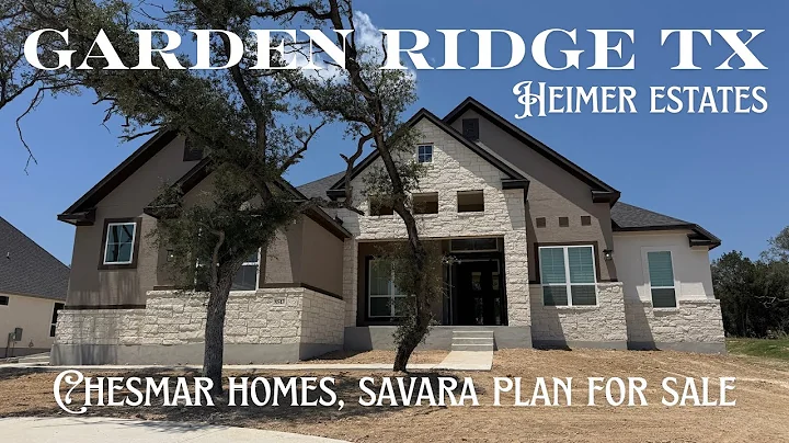 Garden Ridge Tx New Construction for Sale, Chesmar Homes, Savara Plan