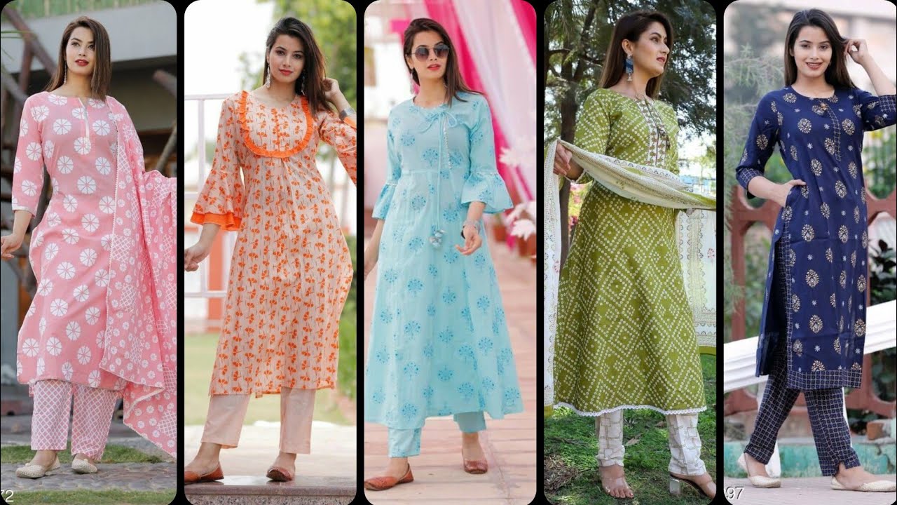 Silk Kurti with plazo set. | Silk kurti designs, Stylish dress designs, Designer  kurti patterns