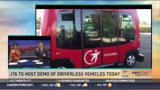 JTA to host demo of driverless vehicles today