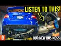 Building the ULTIMATE 2018 Subaru WRX STI - Part 5 (Catback Exhaust System & New Business Revealed!)